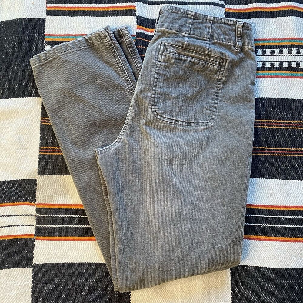 J. Jill Gray Corduroy Pants. Size 28/28. Casual. Fall. Winter. Boho.